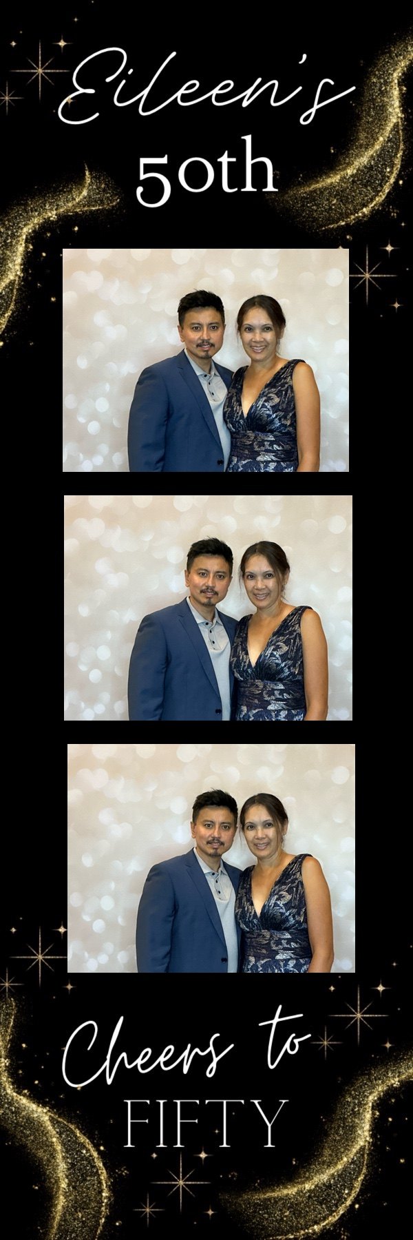 La Vida photo strip, 50th Birthday