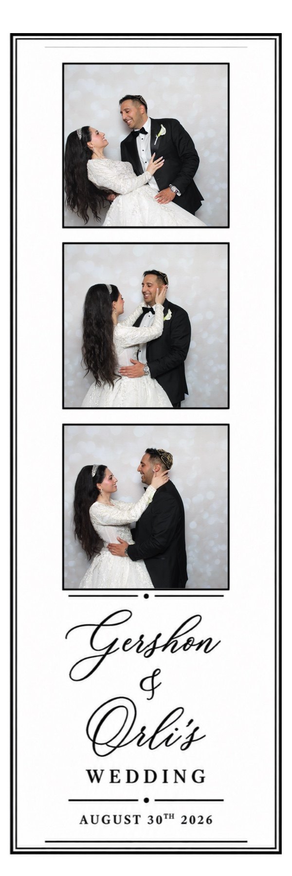 Wedding strip, Gershon & Orli