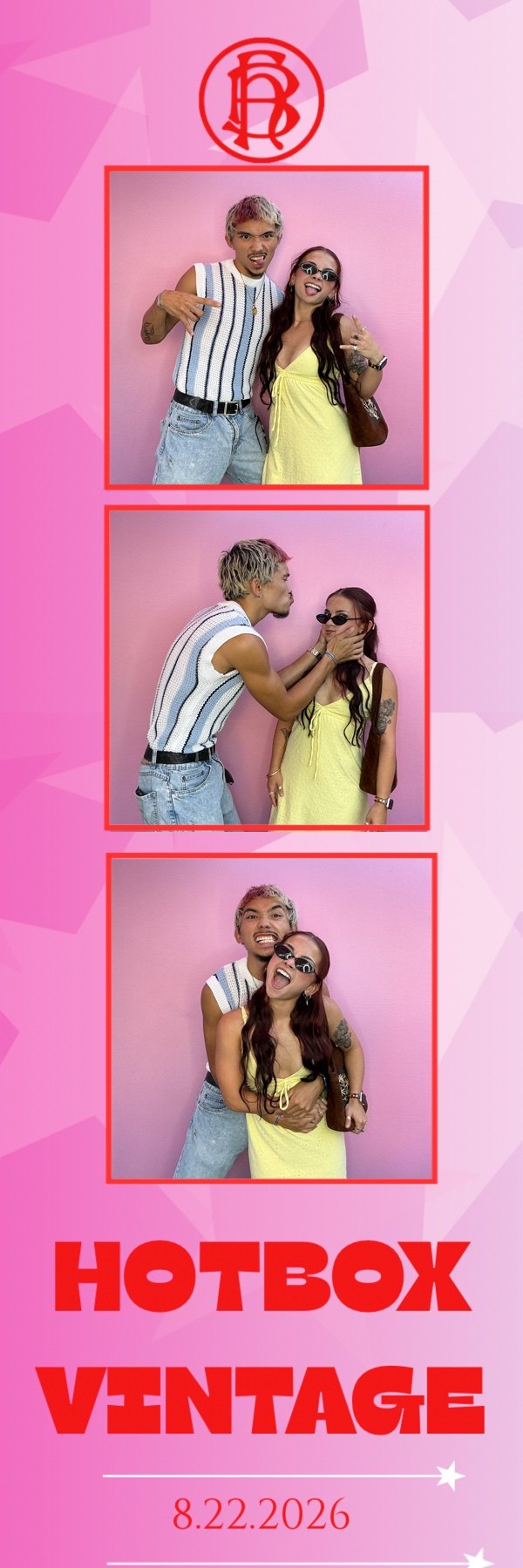 La Vida photo strip, Pop-Up