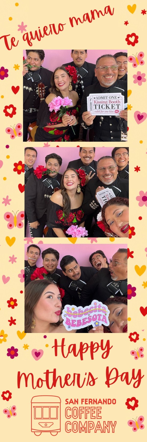 La Vida photo strip, Mother’s Day
